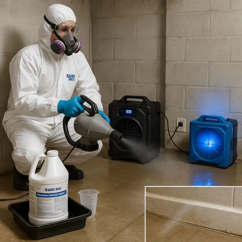 Sanitization and Odor Removal process in Union City, OH