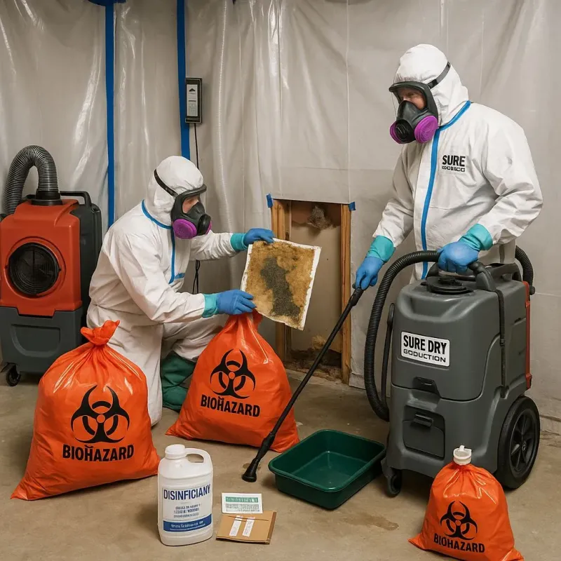 Contaminated Water Handling Protocols process in Union City, OH