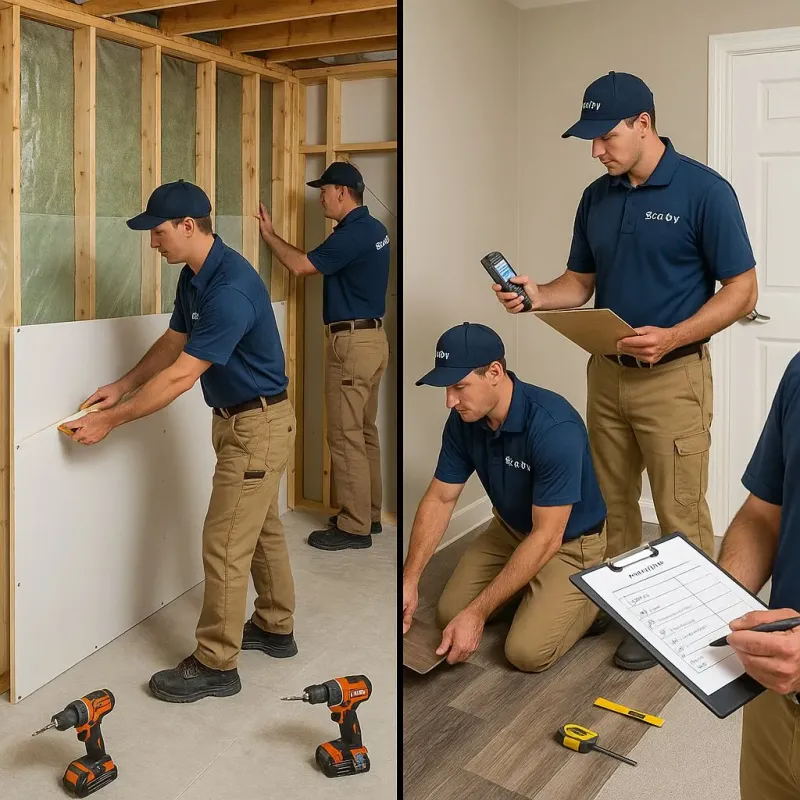Repairs and Reconstruction process in Union City, OH