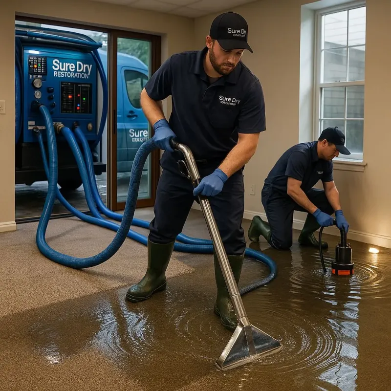 Water Extraction and Removal process in Union City, OH